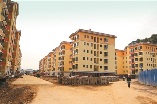 拿银安置区二期项目建设正在加速推进 26栋楼将交付