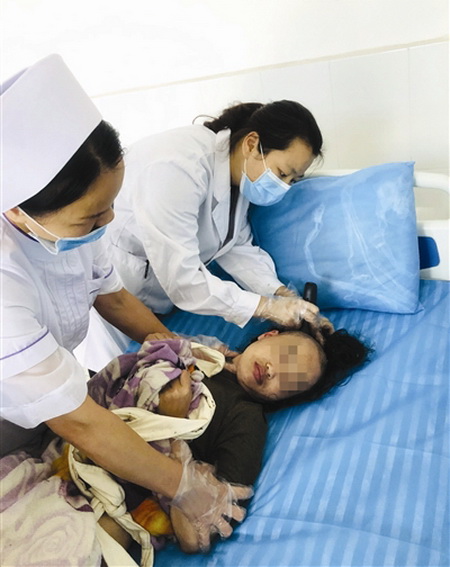 帮扶单位倾力救助贫困精神病患者